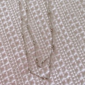 Touchstone Crystal double strand necklace